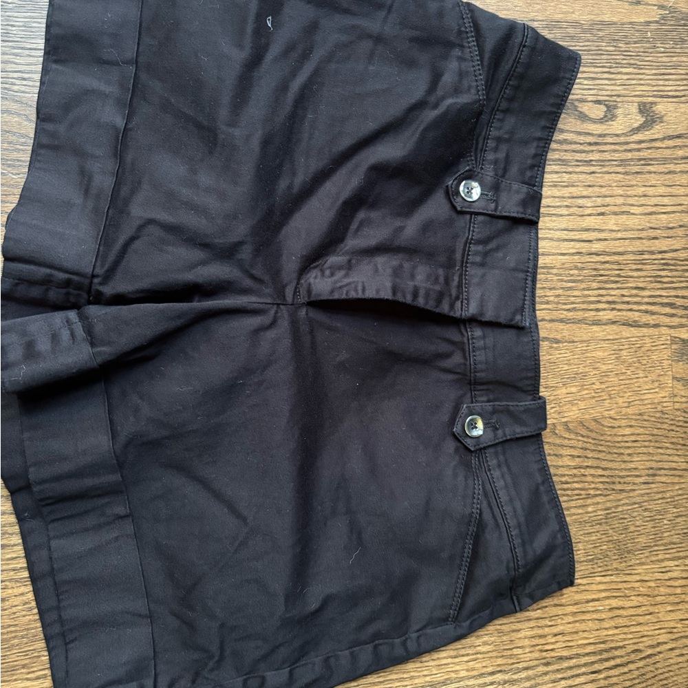 White House Black Market Classic Black Shorts